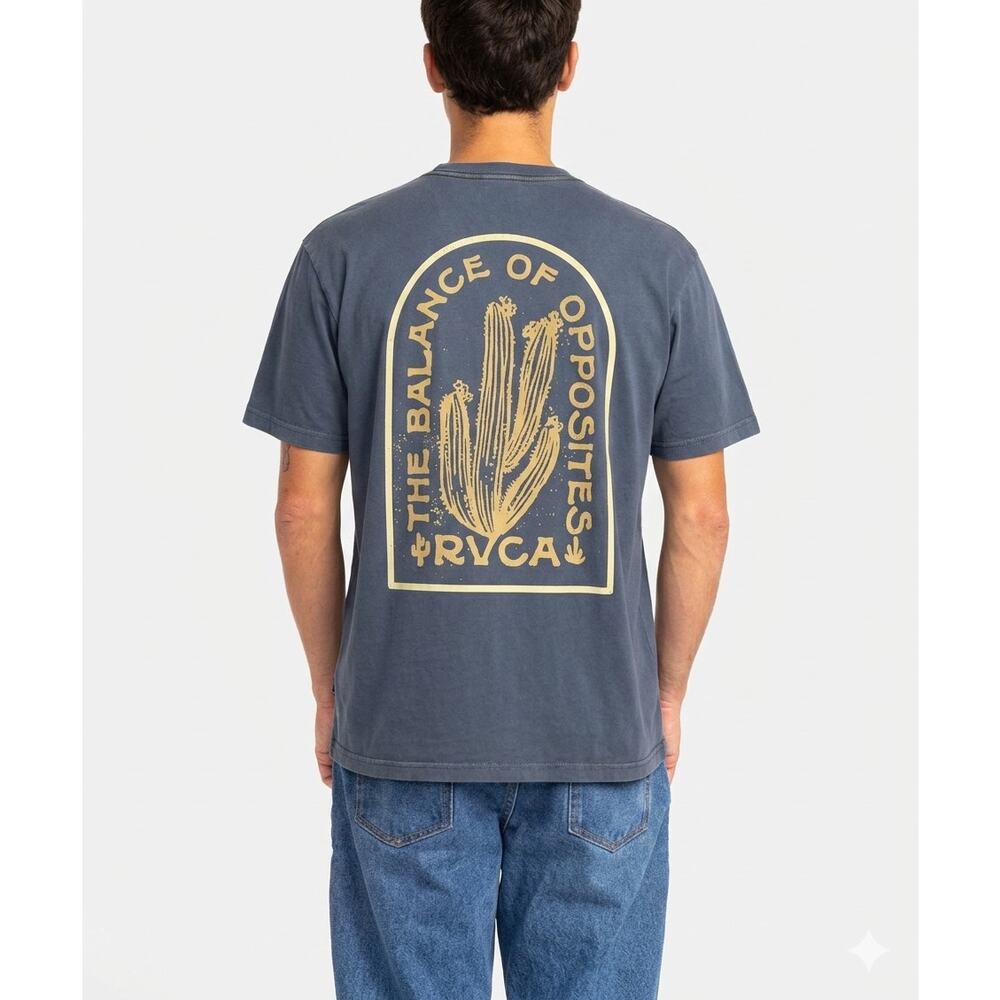 NWT RVCA Men's Sandstorm Short Sleeve Cotton T-Shirt Size Medium